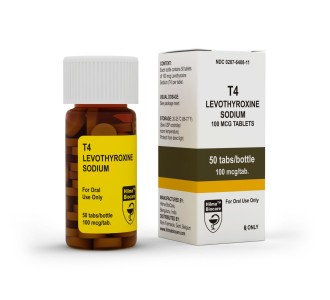 T4-Levothyroxine sodium 100mcg 50tabs